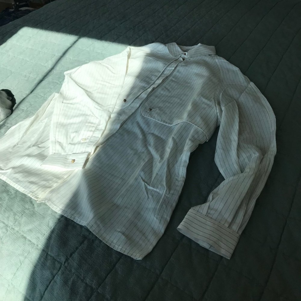 Sessun Pin-Stipe Button Down Shirt